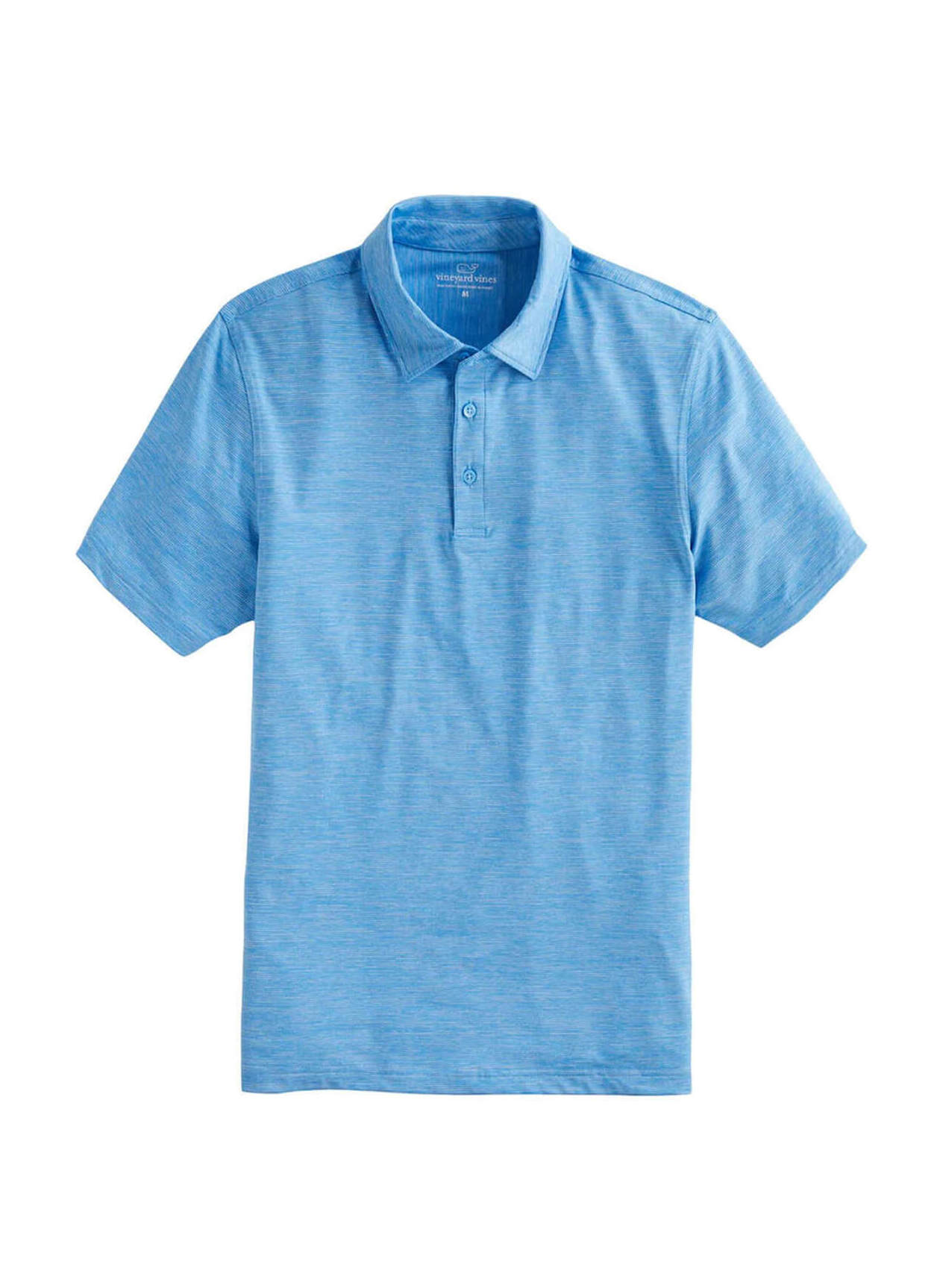 Vineyard Vines Men's Destin Stripe Performance Polo - Ocean Breeze ...