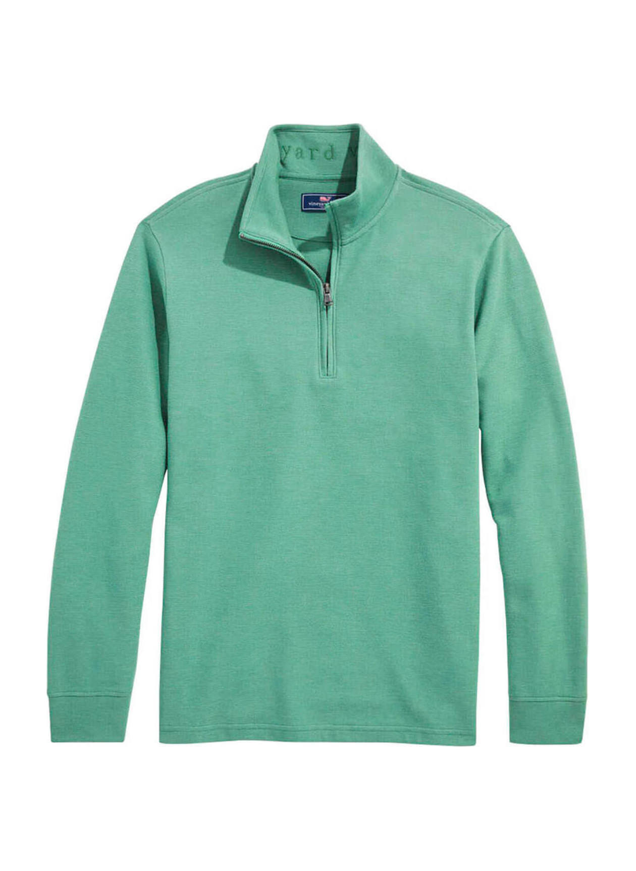 Vineyard Vines Men's Saltwater Quarter-Zip - Starboard Green