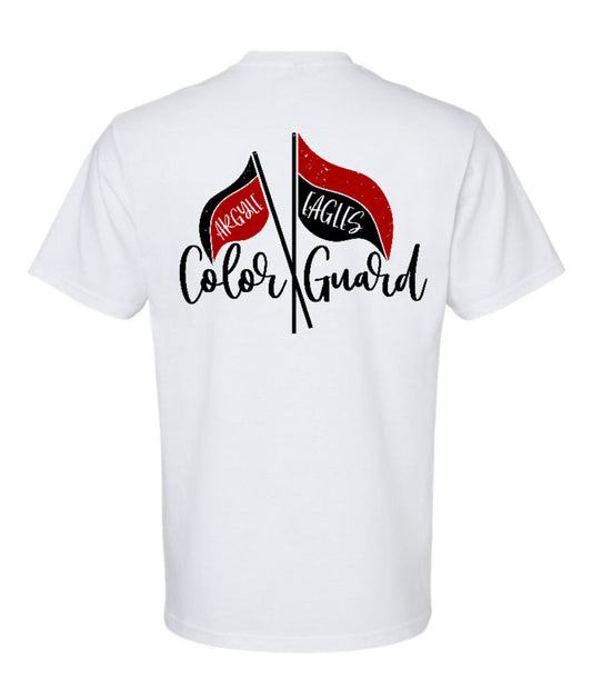 FINAL FEW - Argyle Color Guard - Whimsey Flags - Short Sleeve