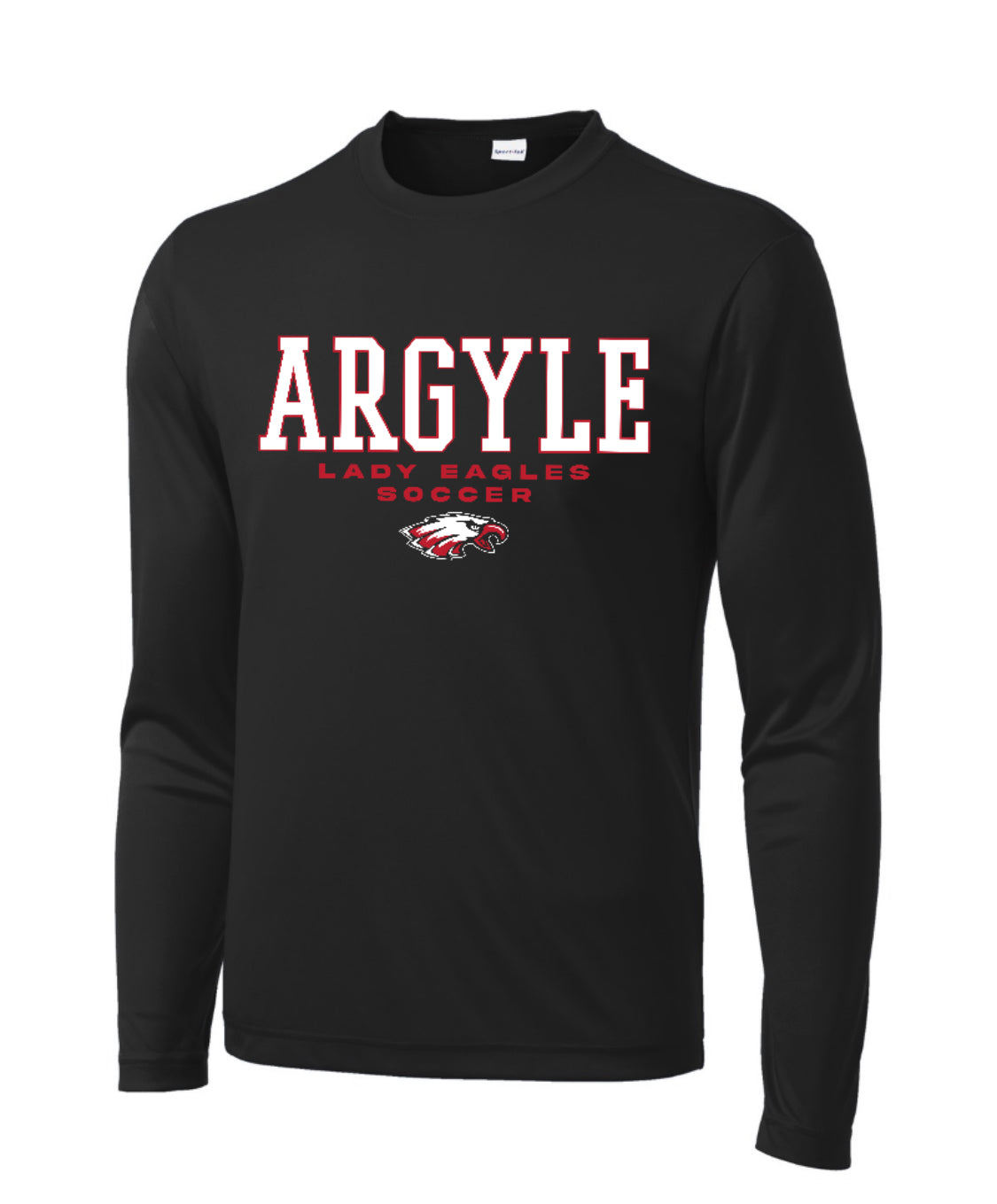 FINAL FEW - Lady Eagles Performance Long Sleeve - Black