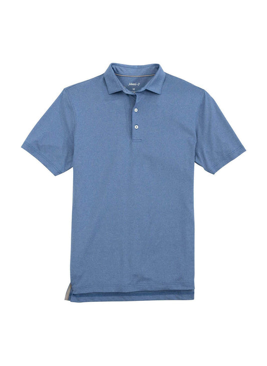 Johnnie-O Men's Birdie Prep Performance Polo - Lake Blue