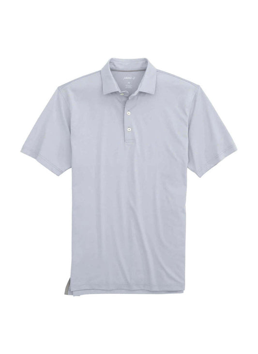 Johnnie-O Men's Birdie Prep Performance Polo - Seal Grey