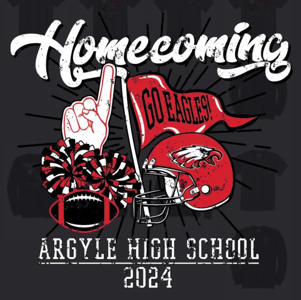 FINAL FEW - HOMECOMING Spirit Short Sleeve Tee - Youth - Charcoal