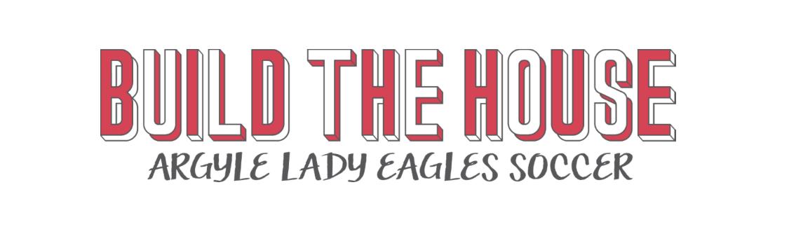 FINAL FEW - 2023 Lady Eagles Soccer Build The House Cotton Tee - Charcoal